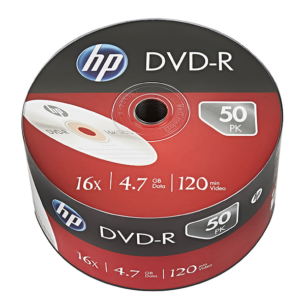HP DME00070 tom DVD 4,7 GB DVD+R 50 stk