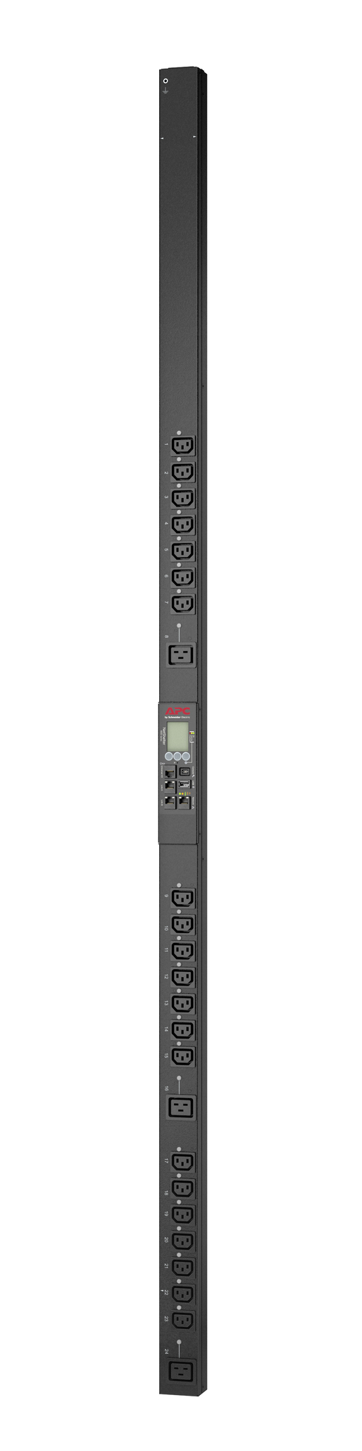 APC APDU9959EU3 strømforsyningsenhed (PDU) 24 AC stikkontakt(er) 0U Sort