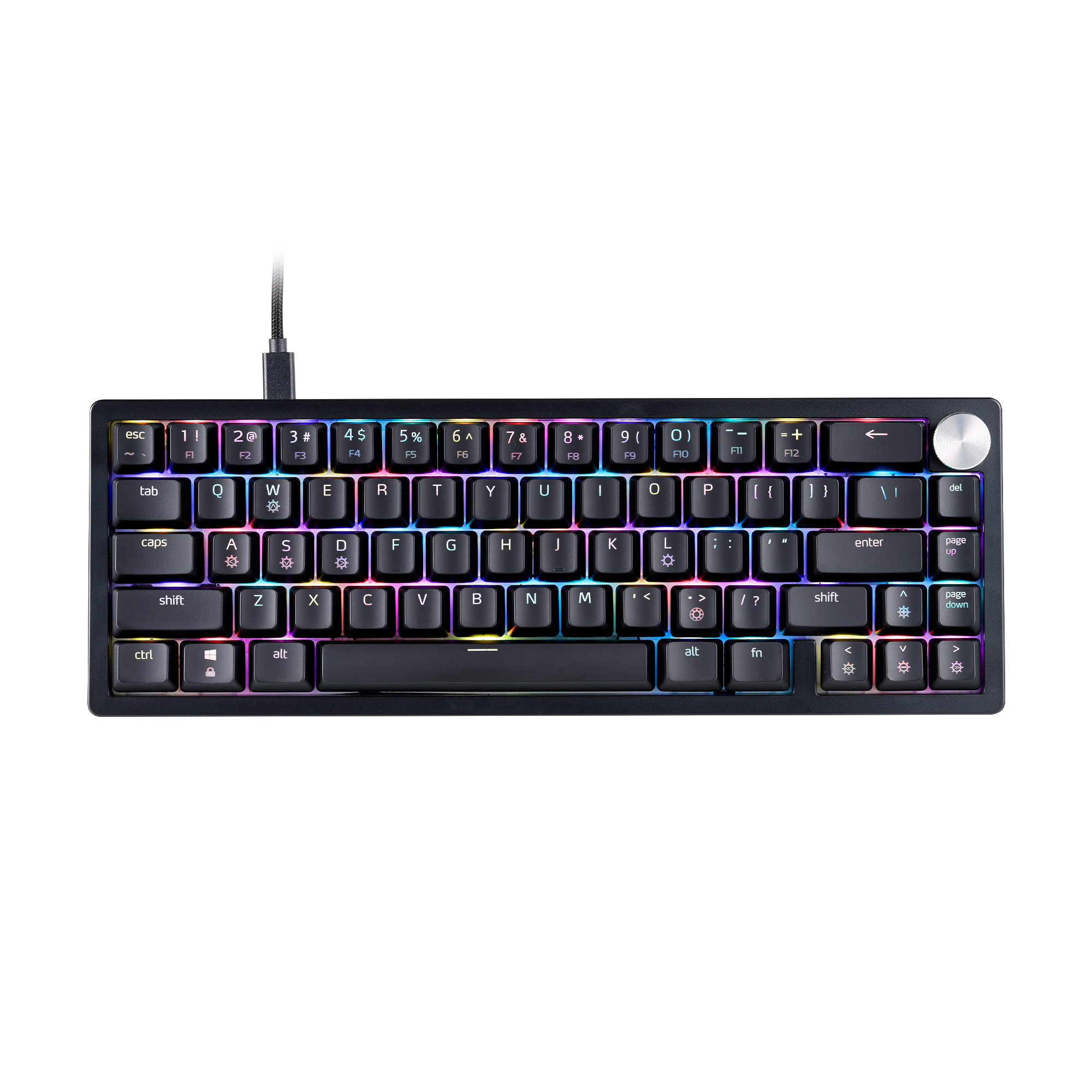 XPG SORCERER MINI tastatur Spil USB QWERTY US engelsk Sort