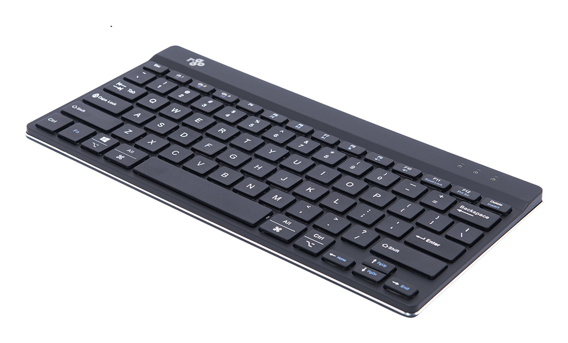 R-Go Tools RGOCOUSWLBL tastatur Universel Bluetooth QWERTY US engelsk Sort