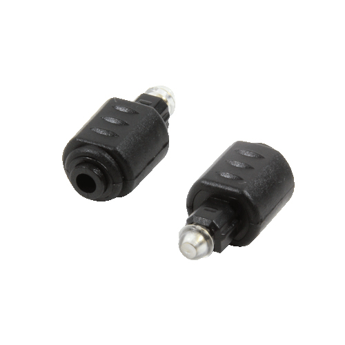 LogiLink CA1016 kabel kønsskifter Toslink Toslink 3.5 mm Mini Sort