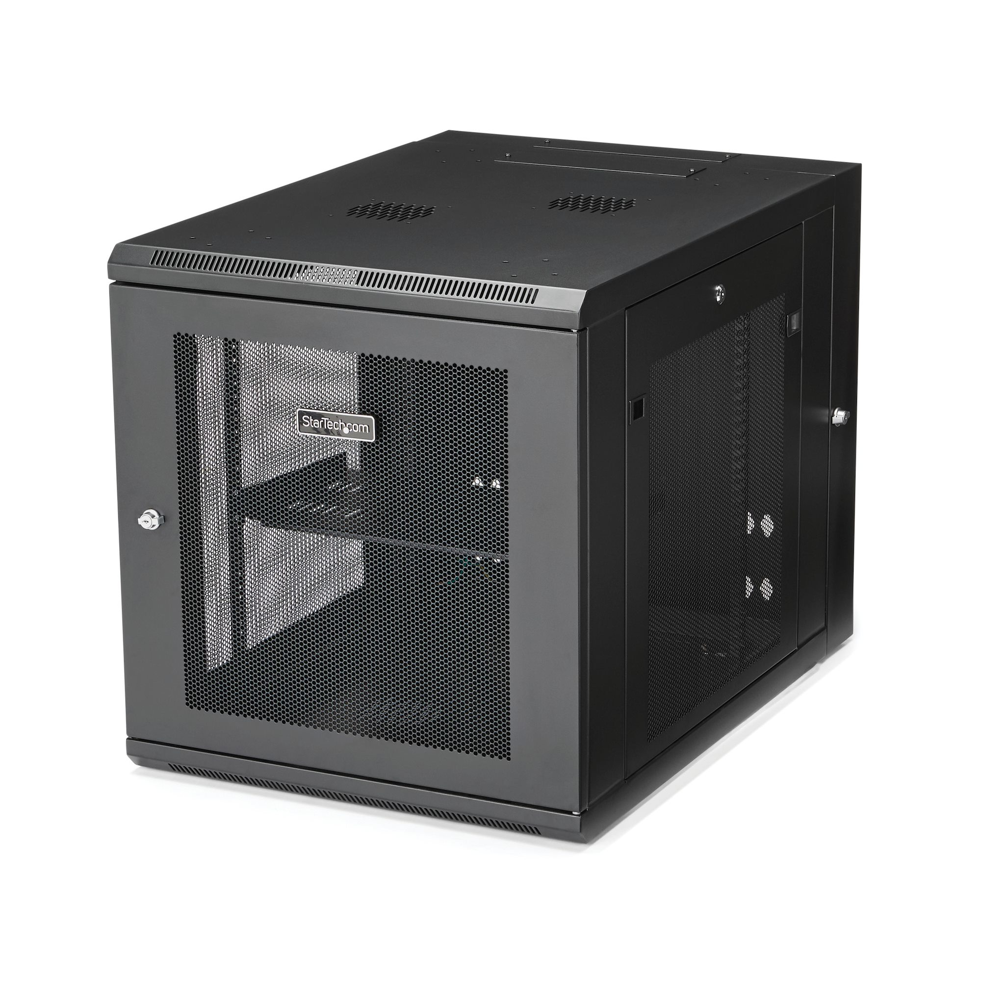 StarTech.com RK1232WALHM stativ 12U Vægmonteret stativ Sort
