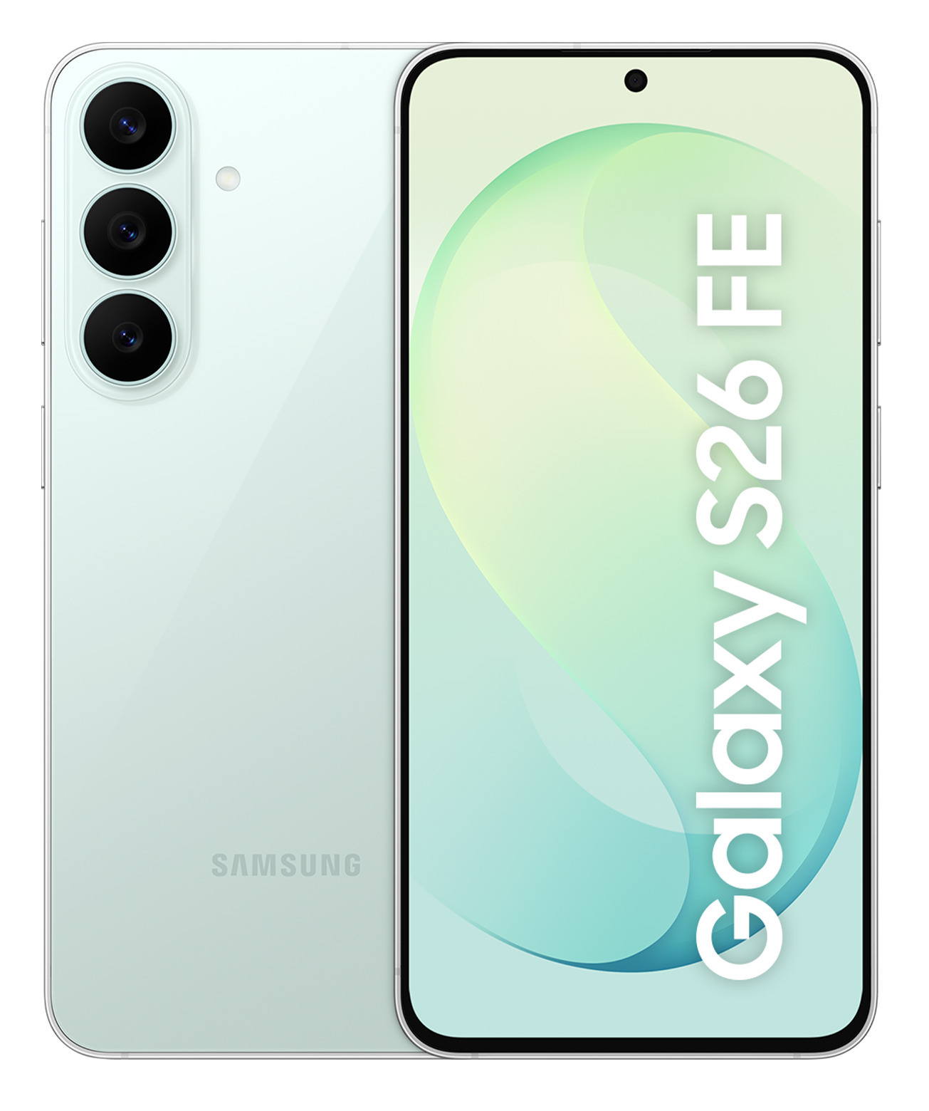 Samsung Galaxy S26 FE 17 cm (6.7") Dual SIM Android 17 5G USB Type-C 128 GB 4900 mAh Grøn
