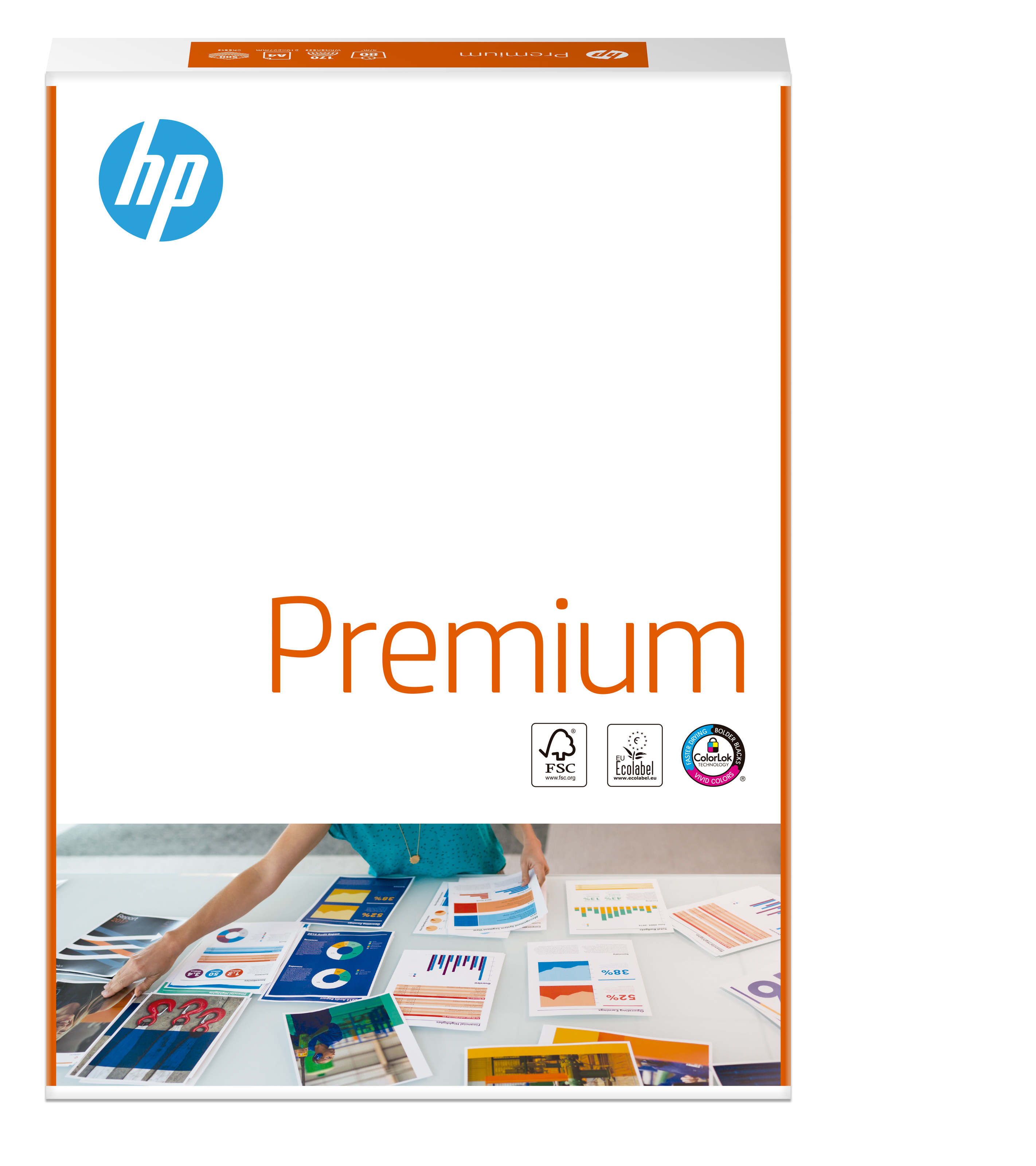 HP Premium 500/A4/210x297 printpapir A4 (210x297 mm) 500 ark Hvid