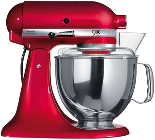 KitchenAid 5KSM156ECA røremaskine og mikser Bordmixer 300 W Rød