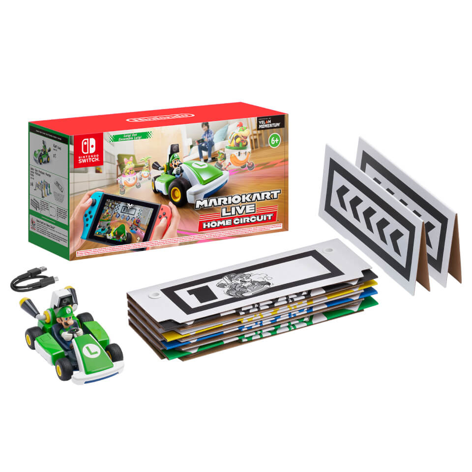 Nintendo Mario Kart Live: Home Circuit Luigi Set Radio-kontrolleret (RC) model Bil Elektrisk motor