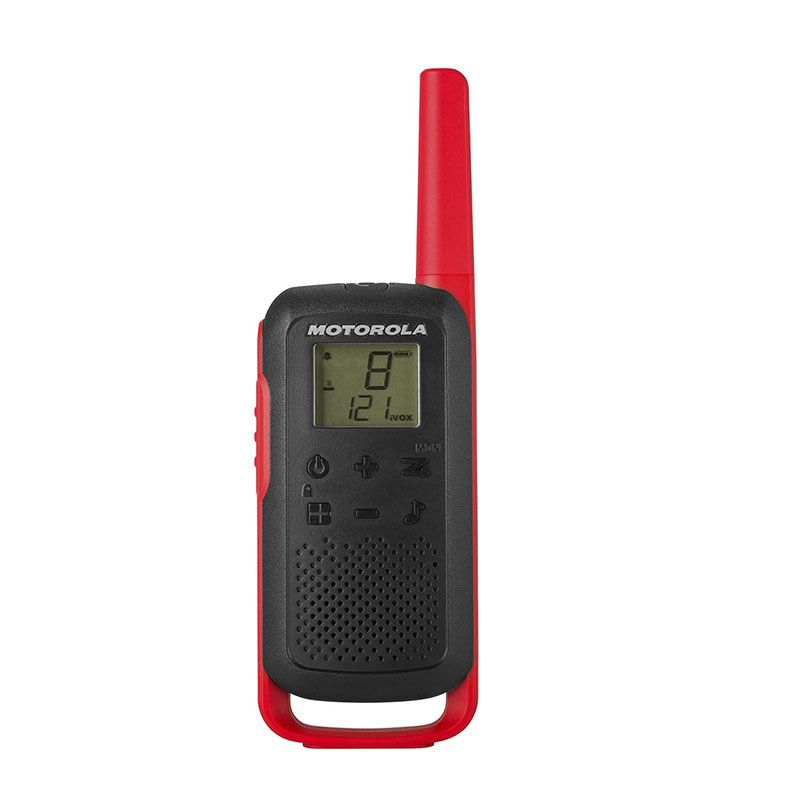 Motorola TALKABOUT T62 to-vejs radio 16 kanaler 12500 MHz Sort, Rød