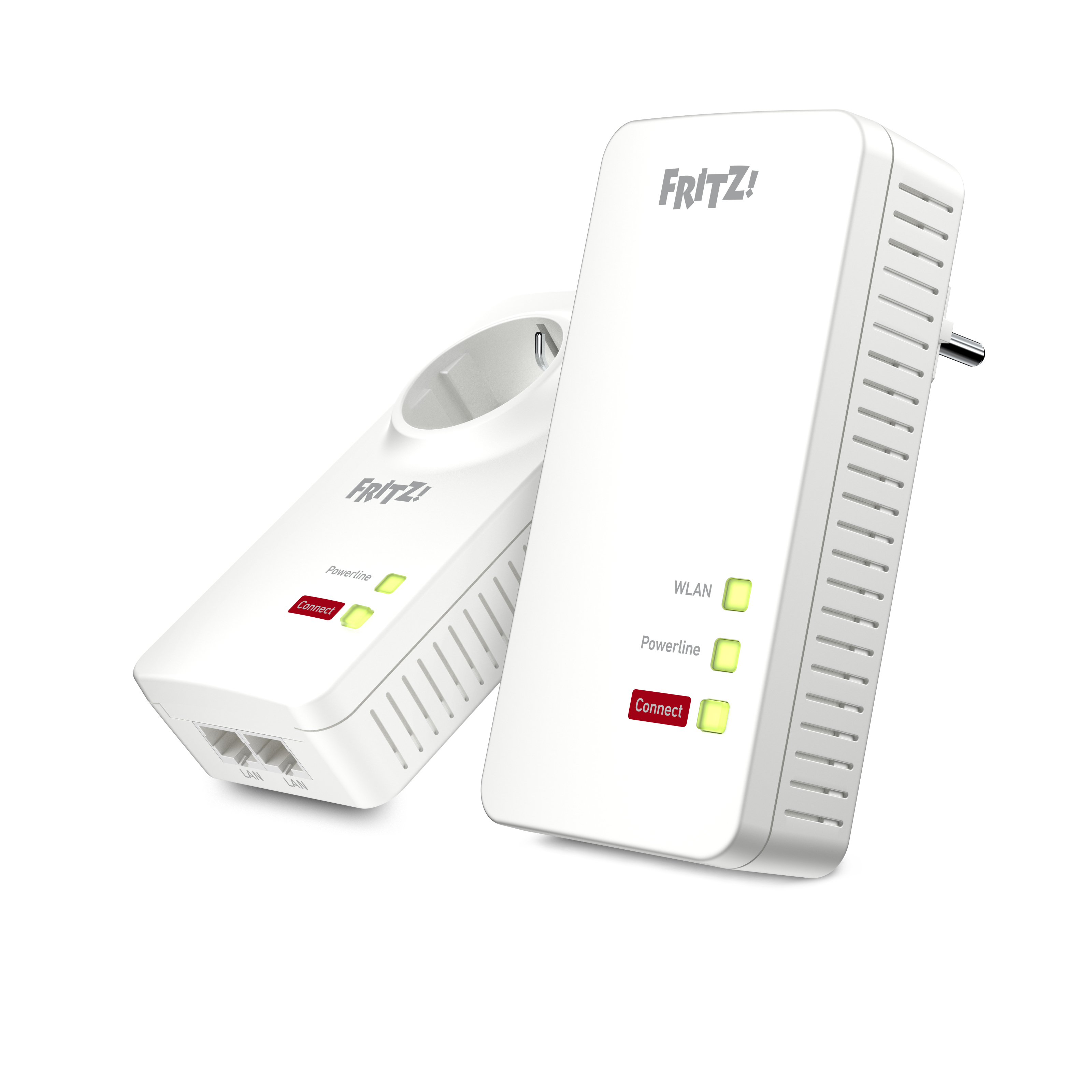 FRITZ!Powerline 1260E WLAN Set 1200 Mbit/s Ethernet LAN Wi-Fi Hvid