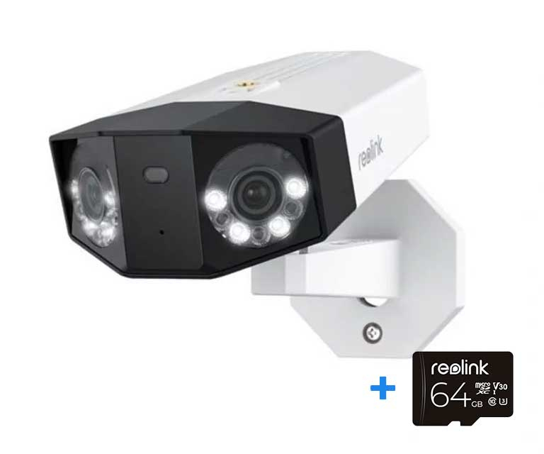 Reolink Duo Series P750 Kugle (form) IP-sikkerhedskamera Udendørs 7680 x 2160 pixel Væg