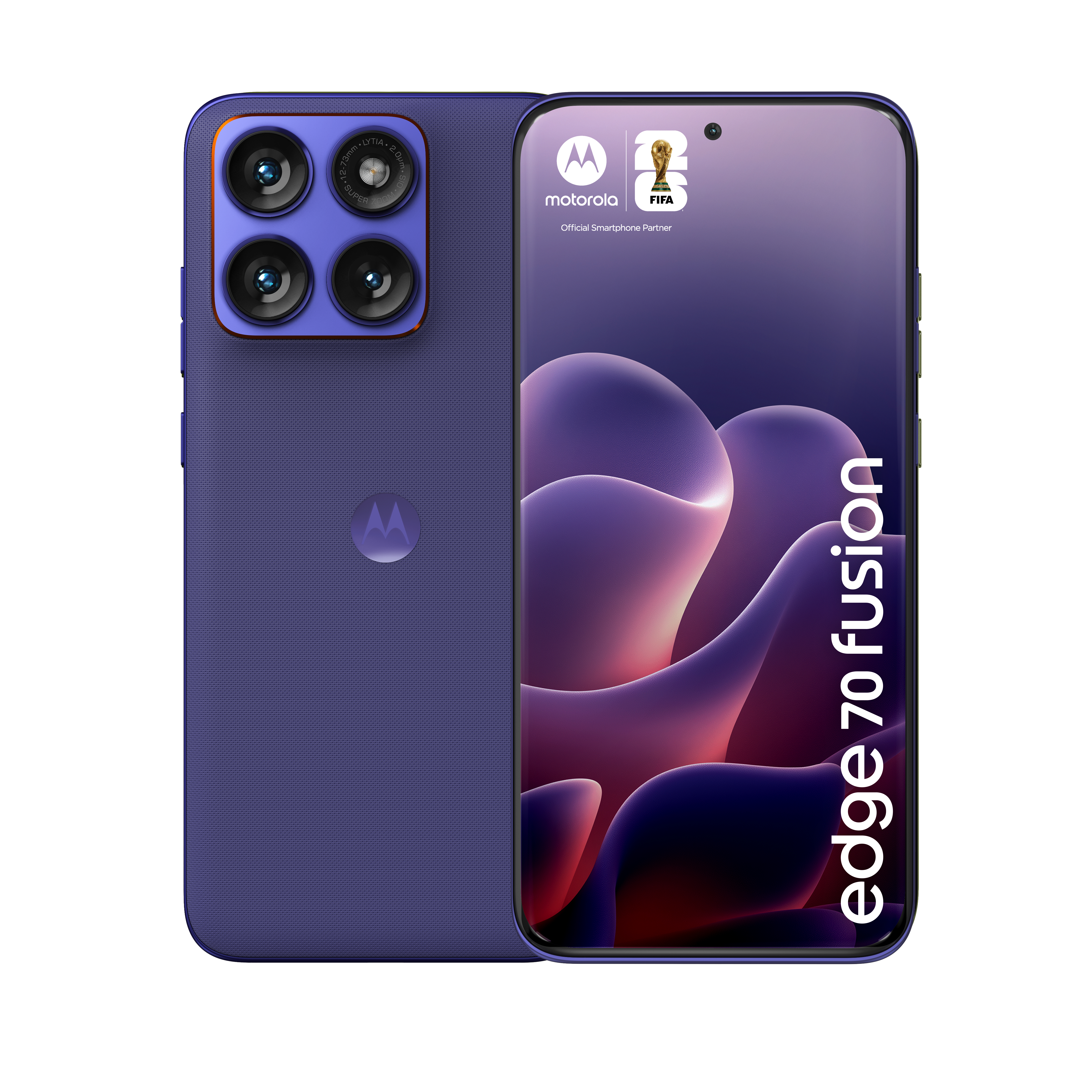 Motorola edge 70 fusion 17,2 cm (6.78") Dual SIM Android 16.0 5G USB Type-C 12 GB 256 GB 7000 mAh Violet