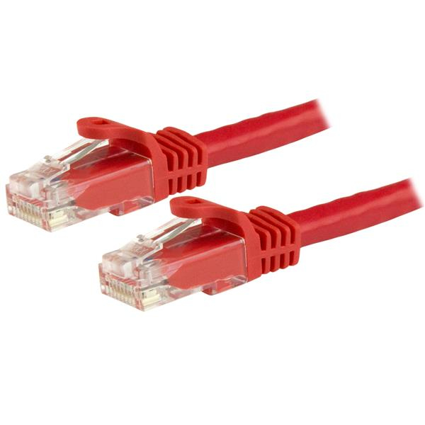 StarTech.com N6PATC150CMRD netværkskabel Rød 1,5 m Cat6 U/UTP (UTP)