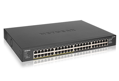 NETGEAR GS348PP Ikke administreret Gigabit Ethernet (10/100/1000) Strøm over Ethernet (PoE) Sort