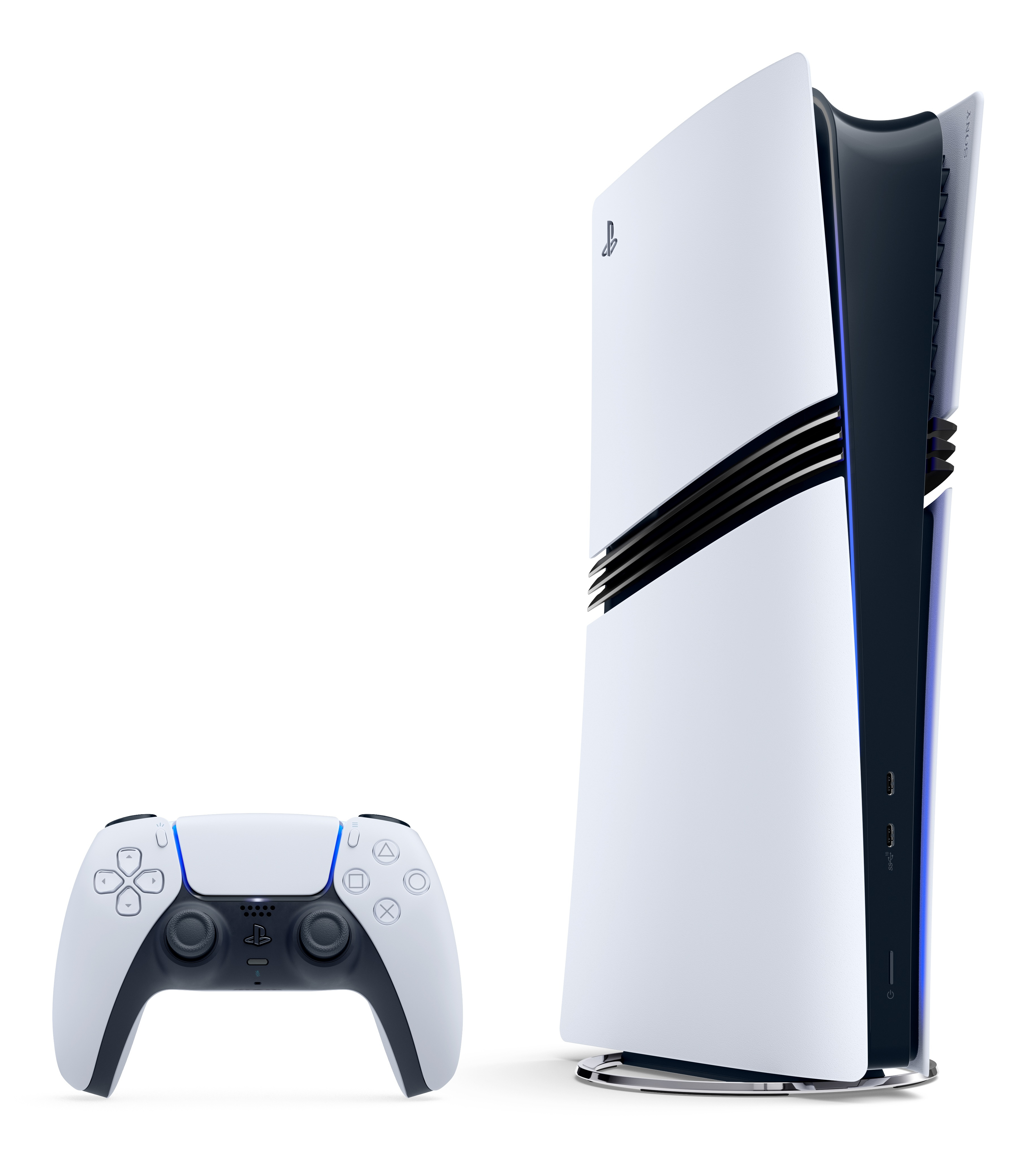 Sony Interactive Entertainment Playstation 5 Pro 2 TB Wi-Fi Sort, Hvid