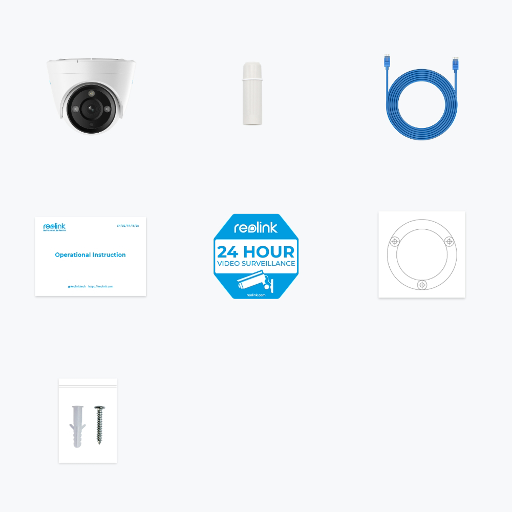 Reolink P434 Kuppel IP-sikkerhedskamera Indendørs & udendørs 3840 x 2160 pixel Loft