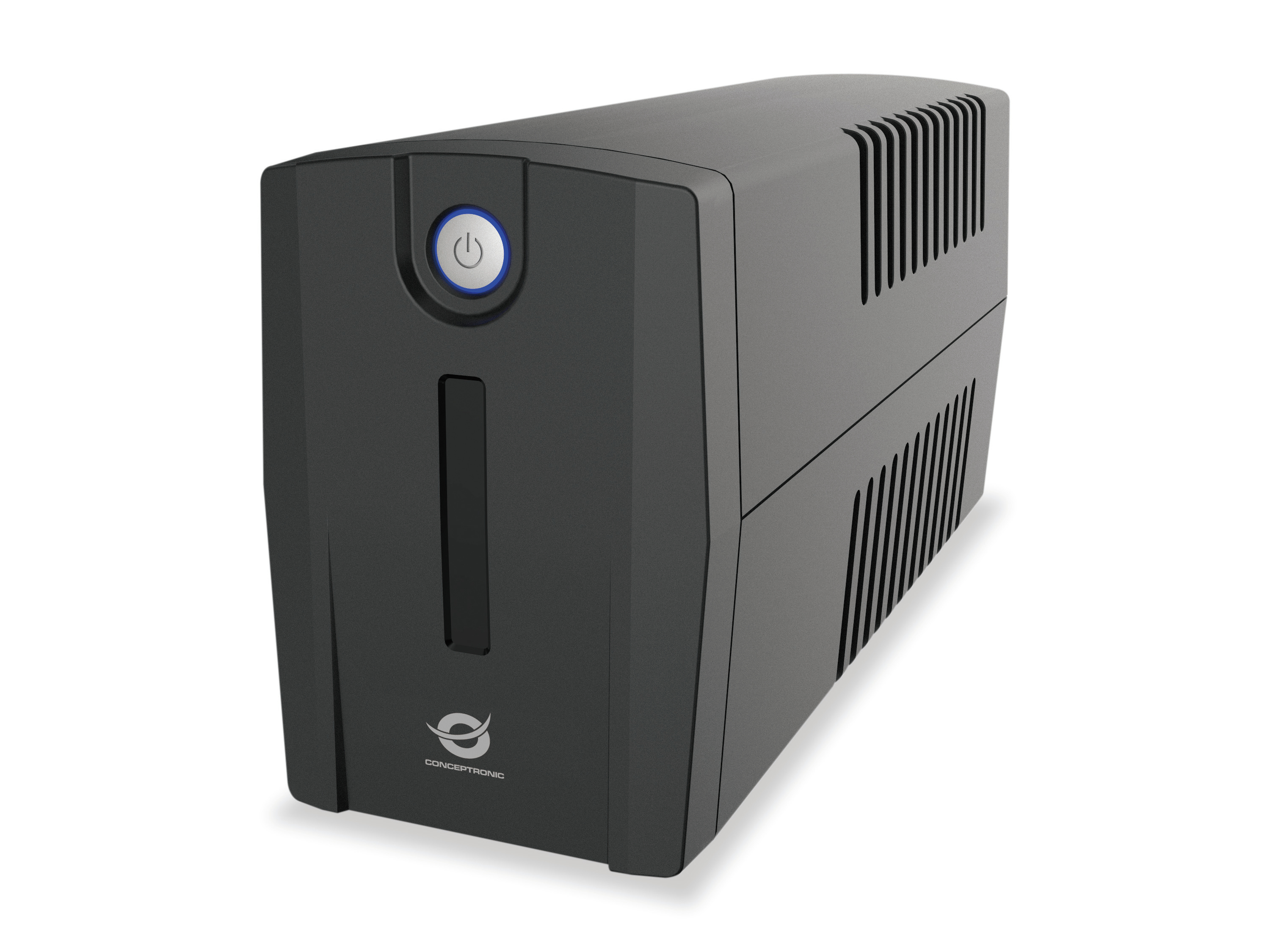 Conceptronic ZEUS02ES UPS-enhed Interaktivt indgangsstik 0,85 kVA 480 W 2 AC stikkontakt(er)