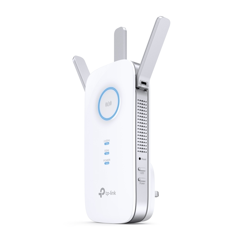 TP-Link RE550 netværk forlænger Netværkssender & -modtager Hvid 10, 100, 1000 Mbit/s