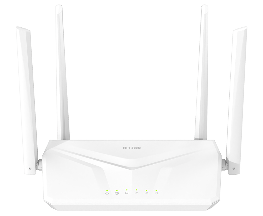 D-Link S12 trådløs router Gigabit Ethernet Dual-band (2,4 GHz / 5 GHz) Hvid