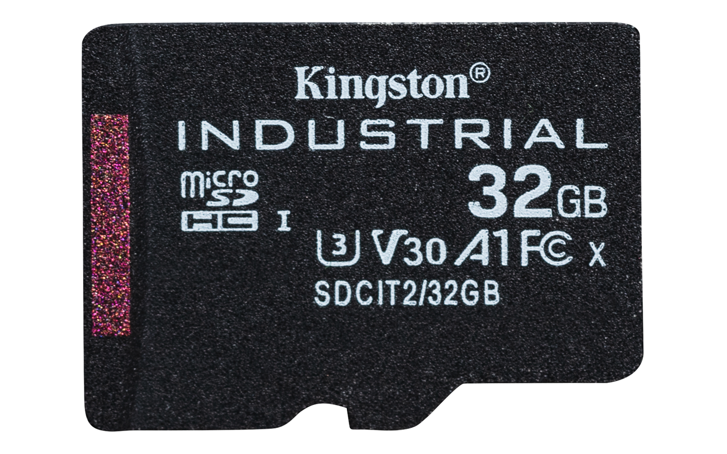 Kingston Technology 32GB microSDHC Industrial C10 A1 pSLC kort enkeltpakke uden adapter