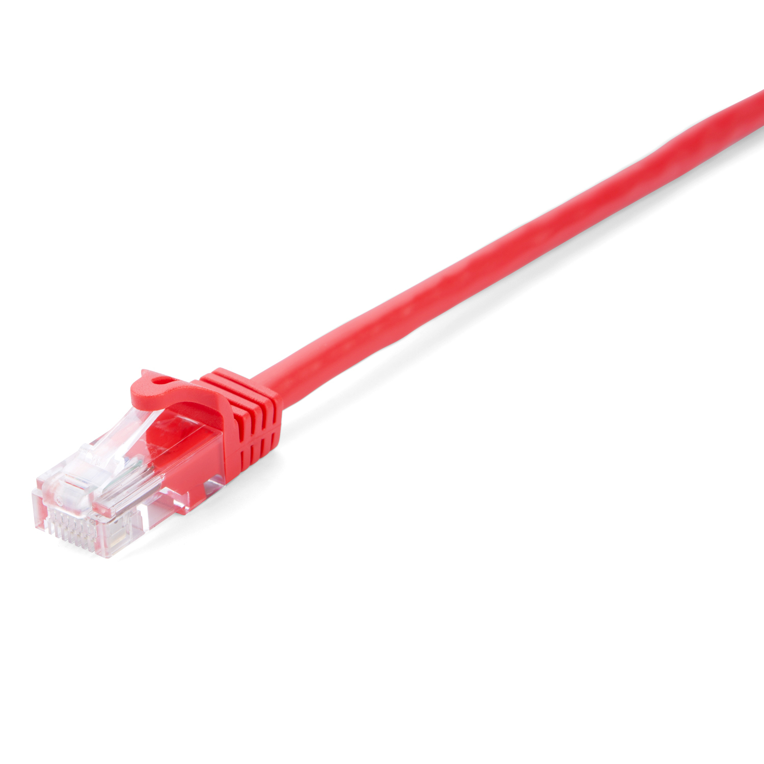 V7 V7CAT6UTP-01M-RED-1E netværkskabel Rød 1 m Cat6 U/UTP (UTP)