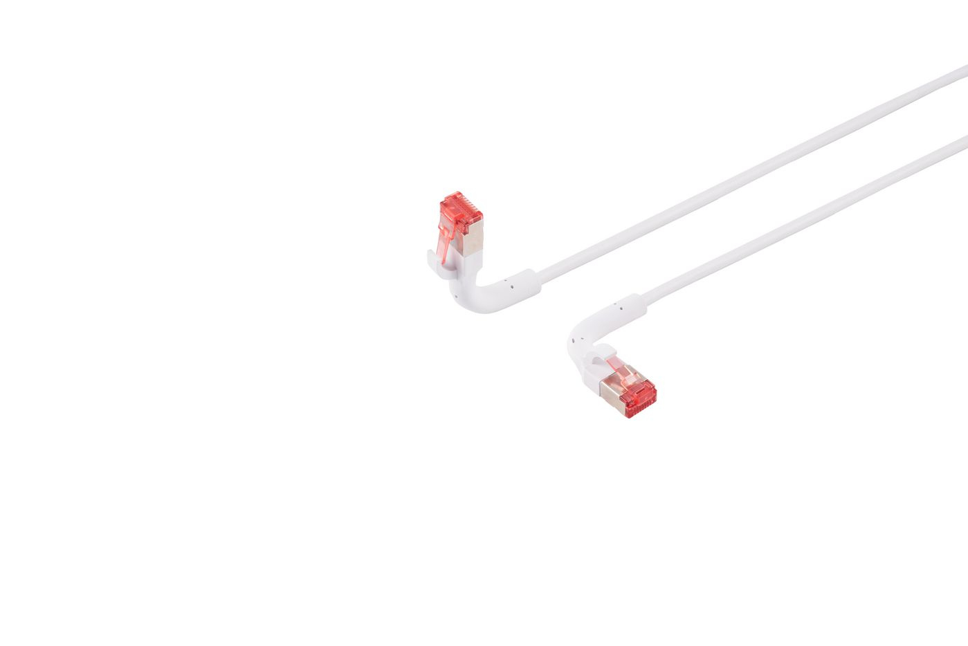Lanview LV-6AFTP-FLEX-ANG-05W netværkskabel Hvid 5 m Cat6a U/FTP (STP)