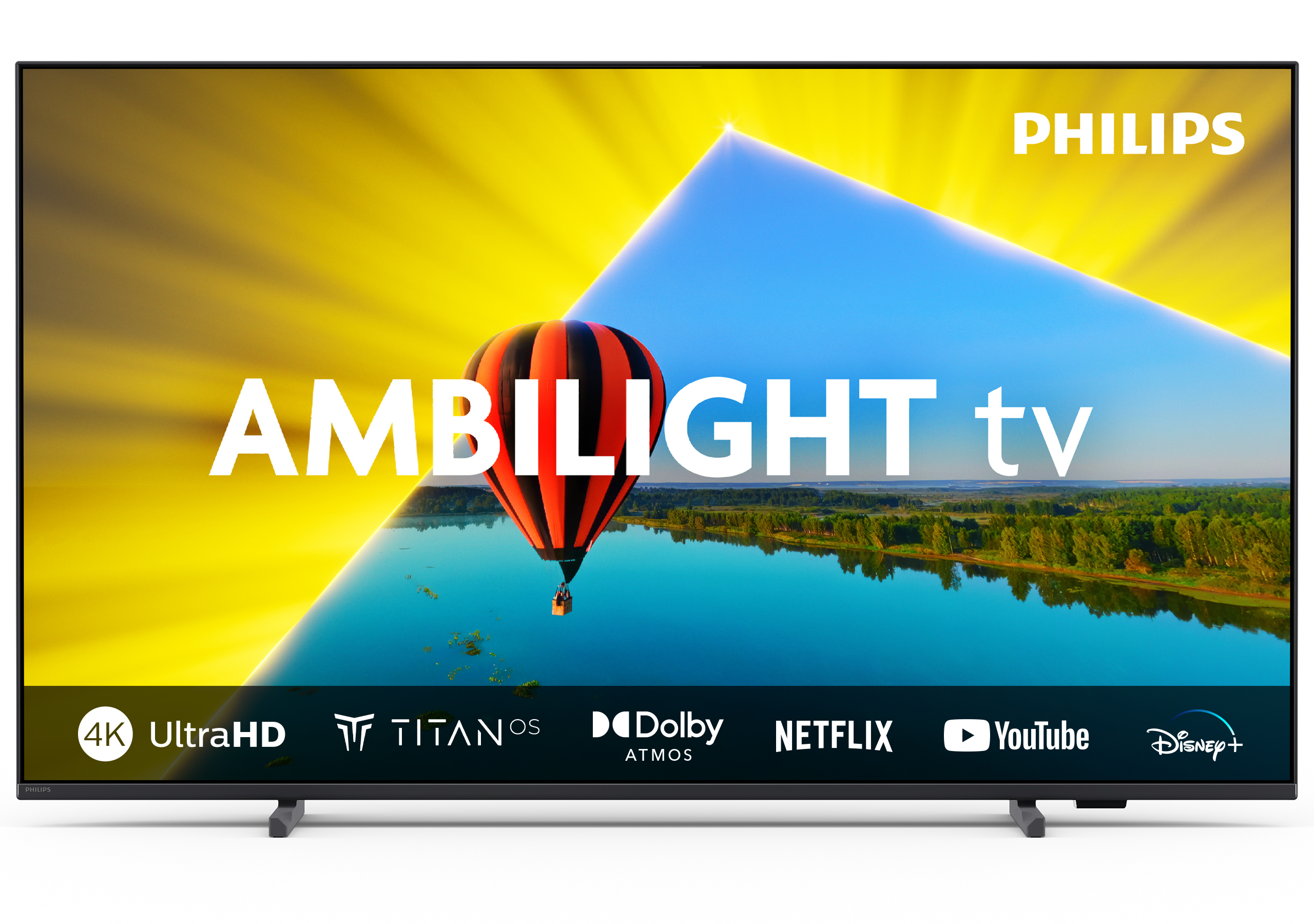 Philips TV 55PUS8079/12, 55" LED-TV 139,7 cm (55") 4K Ultra HD Smart TV Wi-Fi Sort 350 cd/m²