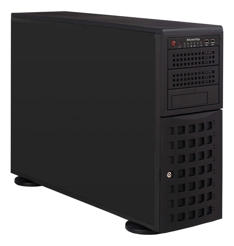 bluechip SERVERline T40318s server 1,92 TB Tårn (4U) Intel® Xeon Silver 4410Y 2 GHz 32 GB DDR5-SDRAM 1200 W