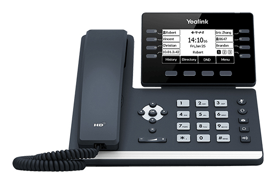 Yealink SIP-T53 IP-telefon Grå 8 Linier LCD