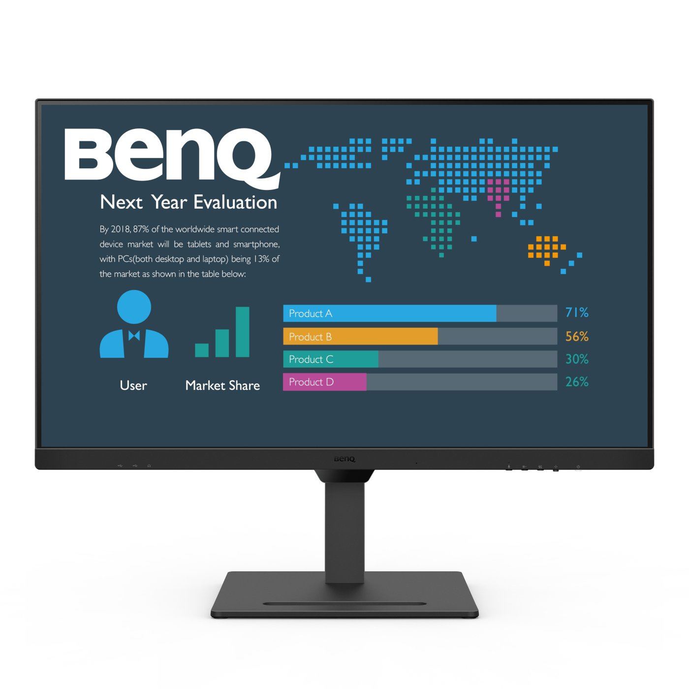 BenQ BL3290QT computerskærm 80 cm (31.5") 2560 x 1440 pixel Quad HD LED Sort
