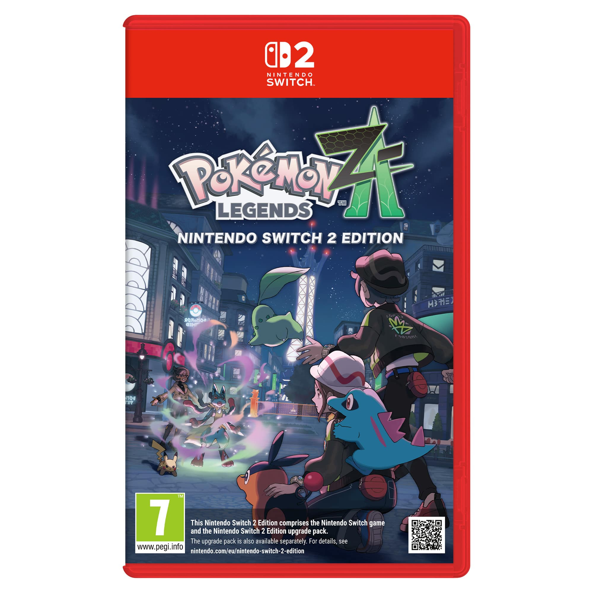 Nintendo Pokémon Legends: Z-A Standard Tysk, Hollandsk, Engelsk, Spansk, Fransk, Italiensk, Japansk, Koreansk Nintendo Switch 2