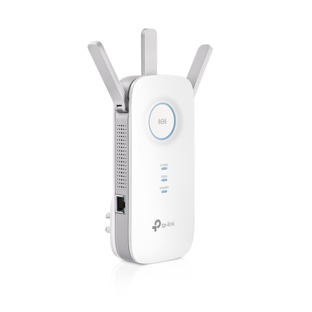 TP-Link RE450 Netværkssender & -modtager Hvid 10, 100, 1000 Mbit/s