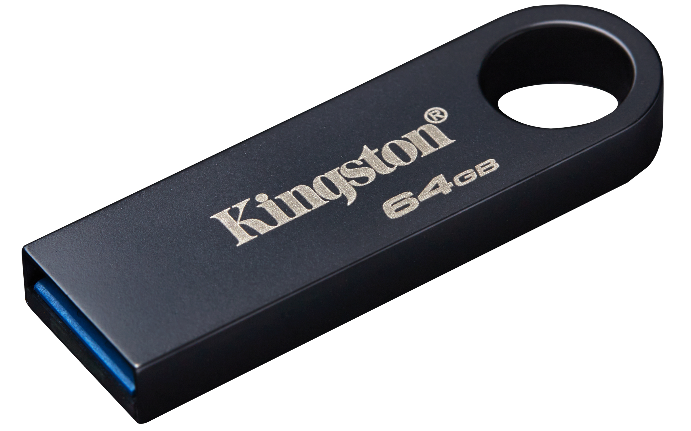 Kingston Technology DataTraveler 64 GB SE9 G3 – Mørk nikkelfarvet