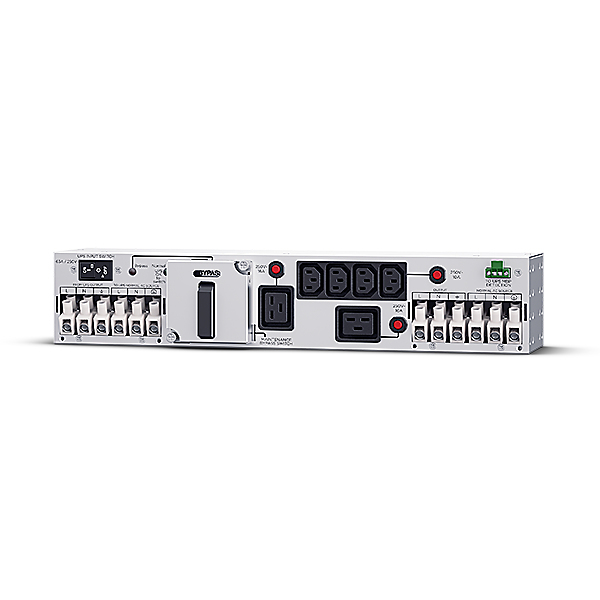 CyberPower MBP63AHVHW62U strømforsyningsenhed (PDU) 6 AC stikkontakt(er) 2U Sort, Sølv