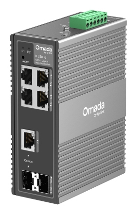 TP-Link Omada IES206G netværksswitch Administreret Gigabit Ethernet (10/100/1000) Sort