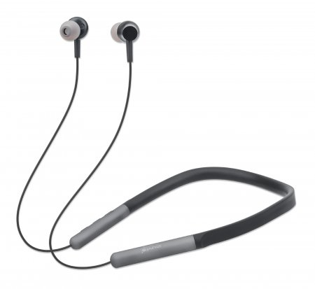 Manhattan 179805 hovedtelefoner/headset Trådløs I ørerne Opkald/musik Micro-USB Bluetooth Sort