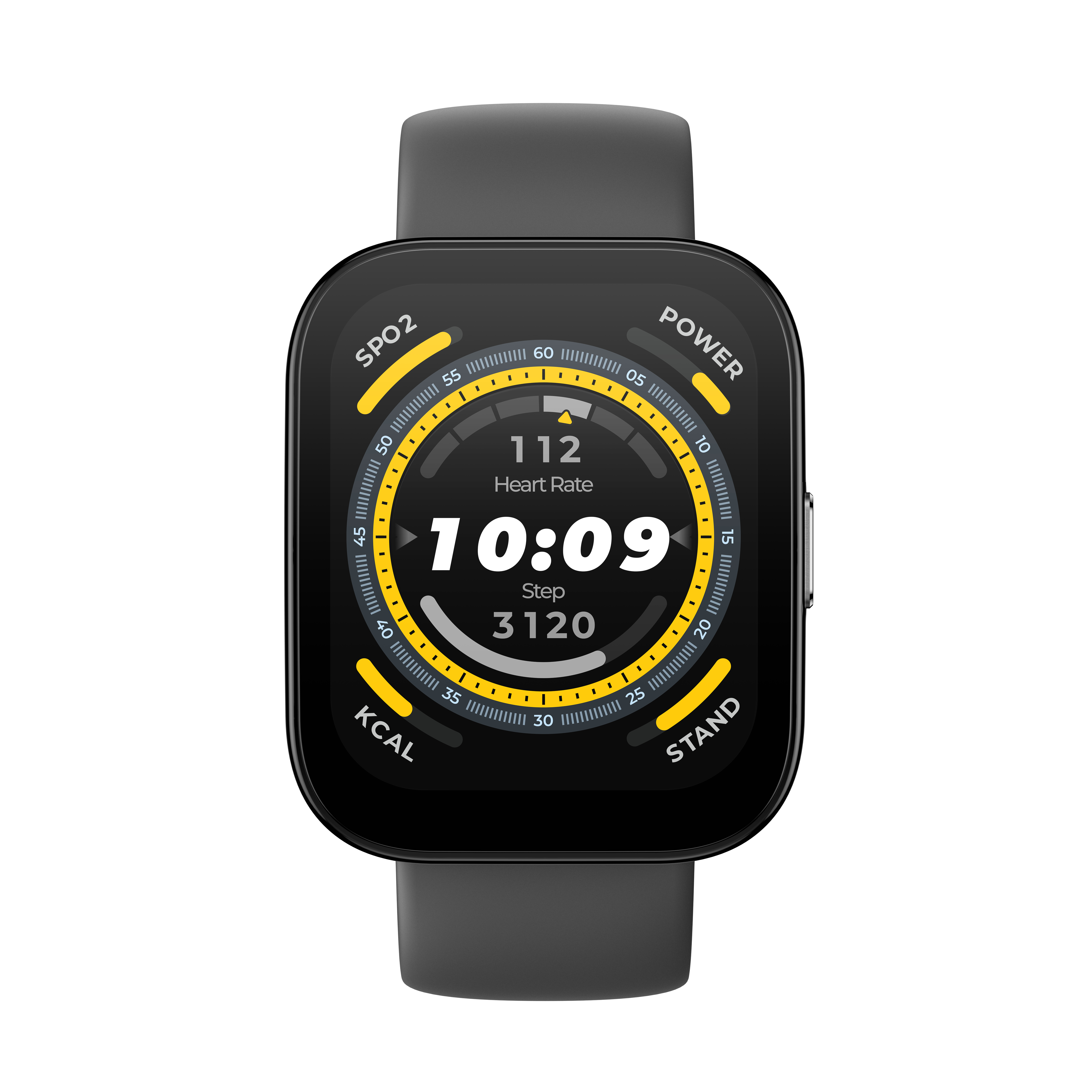 Amazfit Bip 5 4,85 cm (1.91") LCD 38 mm Digital 320 x 380 pixel Berøringsskærm Sort GPS (satellit)