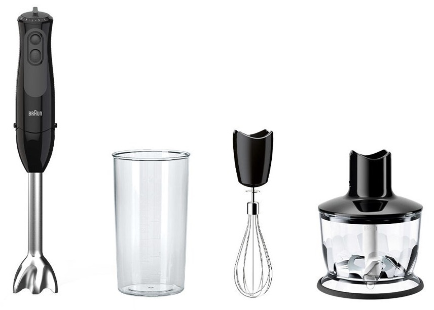 Braun MultiQuick 5 MQ 3135 BK Nedsænkning blender 900 W Sort