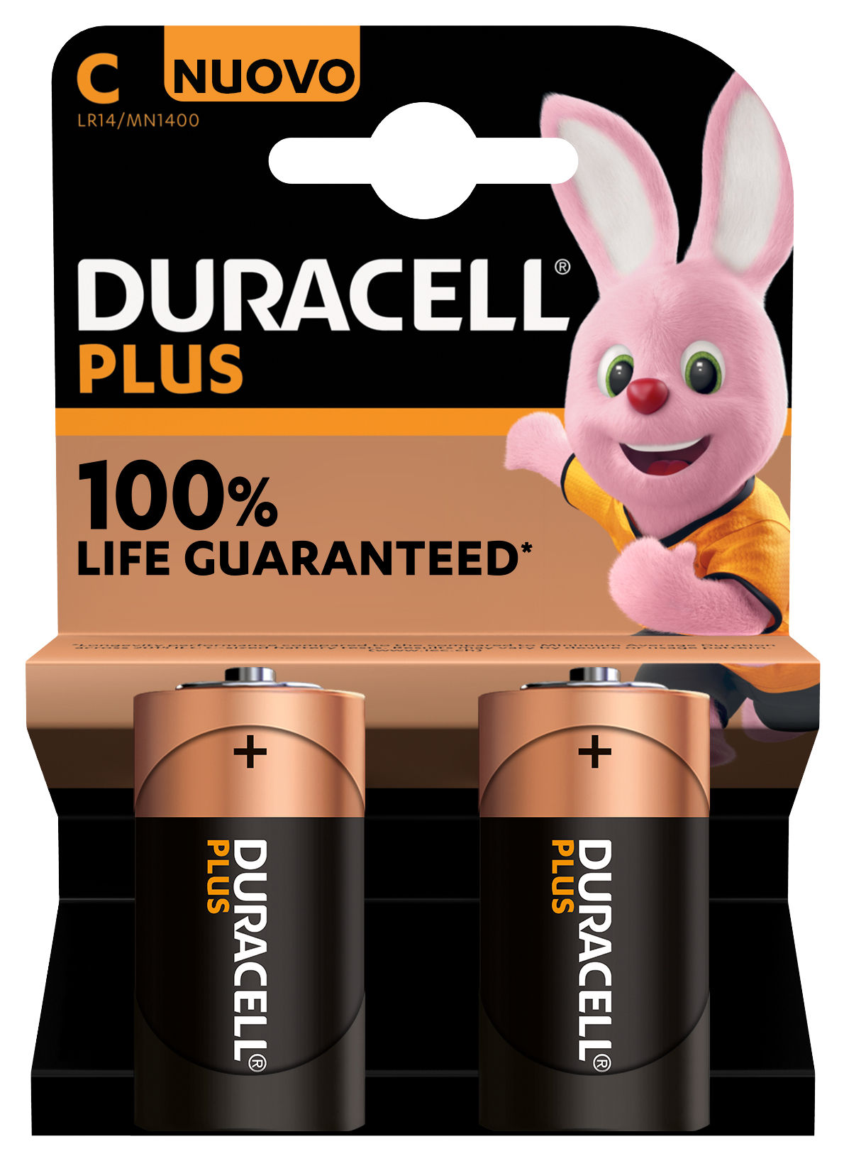 Duracell Plus 100 C Engangsbatteri Alkaline