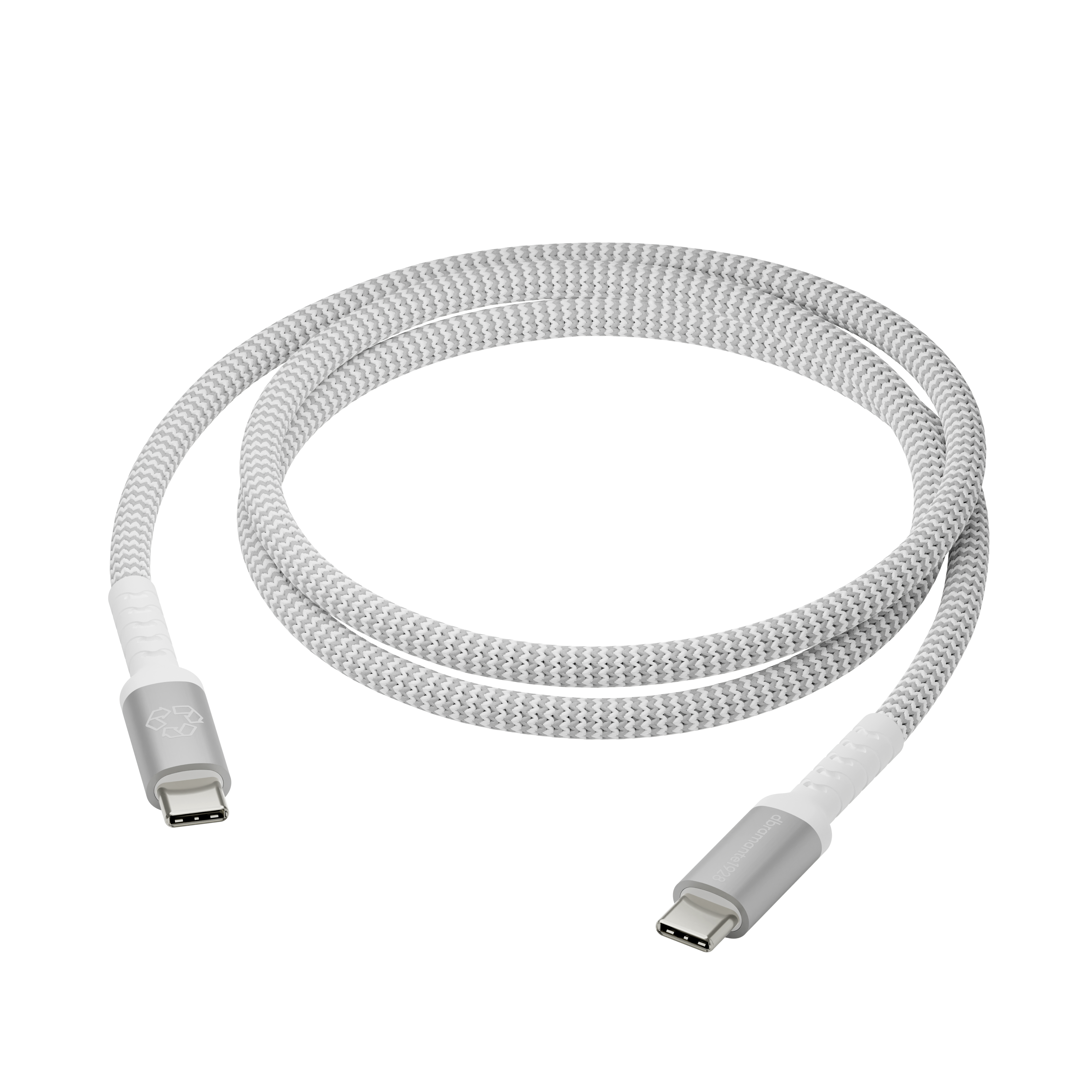 dbramante1928 re-charge - BRD Kabel - 1.2m USB-C til USB-C 100W - W