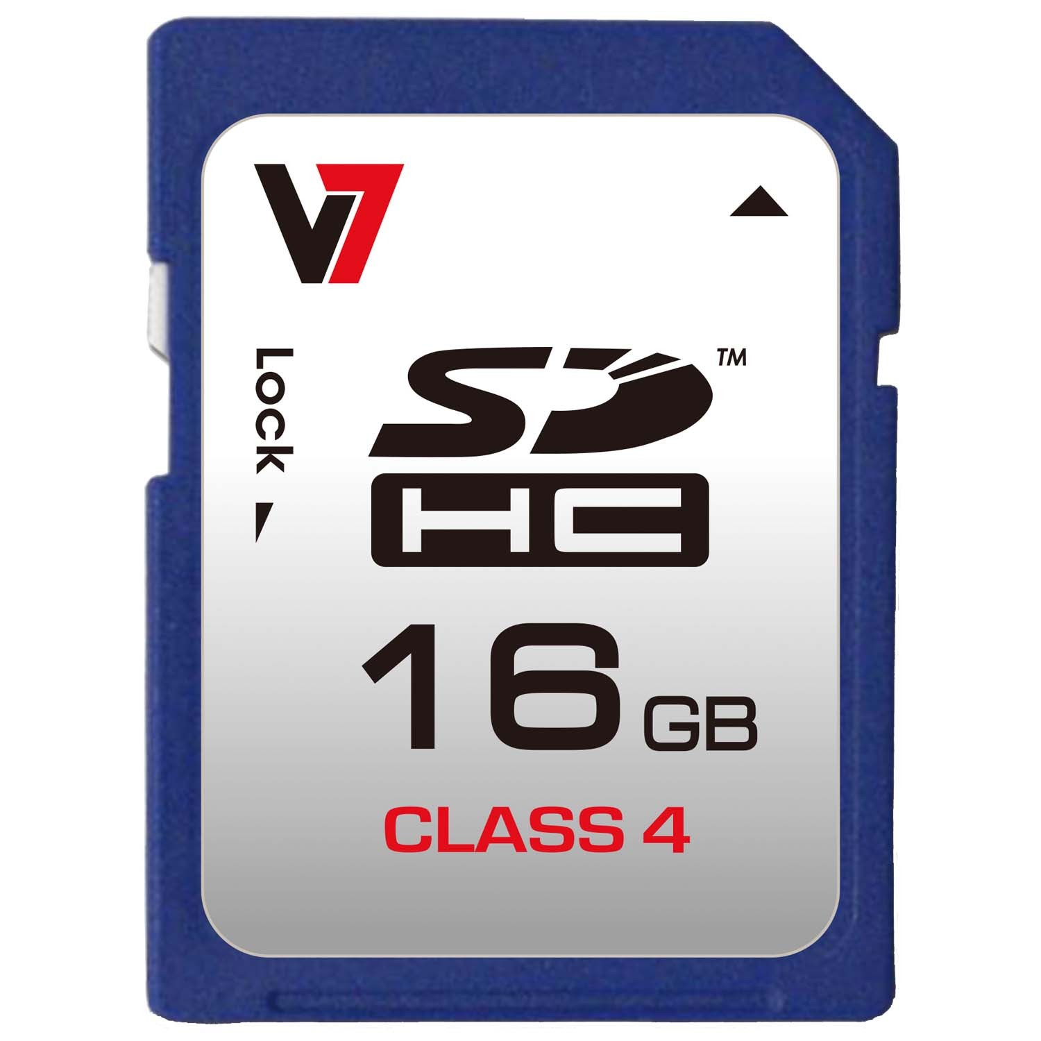 V7 VASDH16GCL4R-2E hukommelseskort 16 GB SDHC Klasse 4