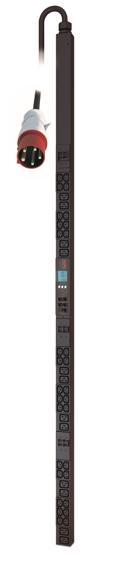 APC AP8886 strømforsyningsenhed (PDU) 42 AC stikkontakt(er) 0U Sort