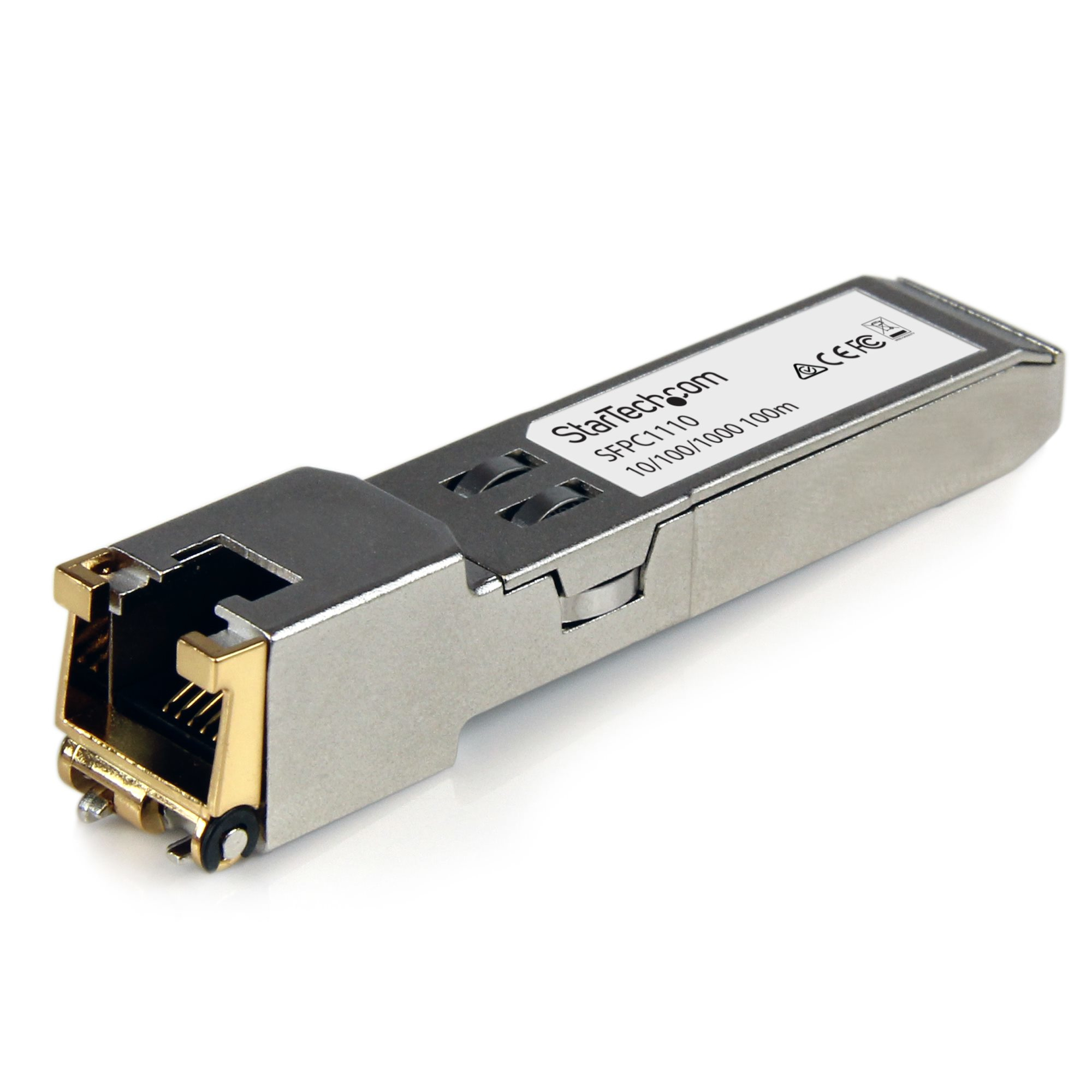 StarTech.com SFPC1110 modul til netværksmodtager Kobber 1250 Mbit/s SFP