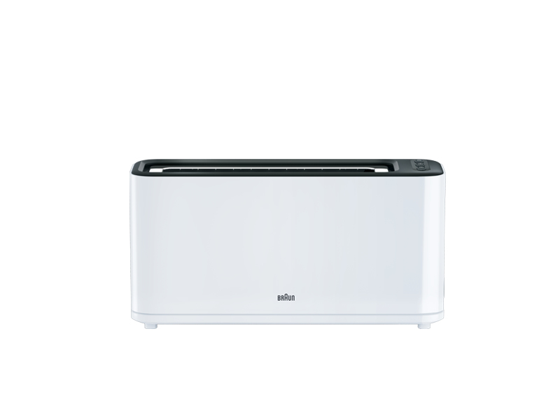 Braun HT3100WH brødrister 1 skive(r) 1000 W Sort, Hvid