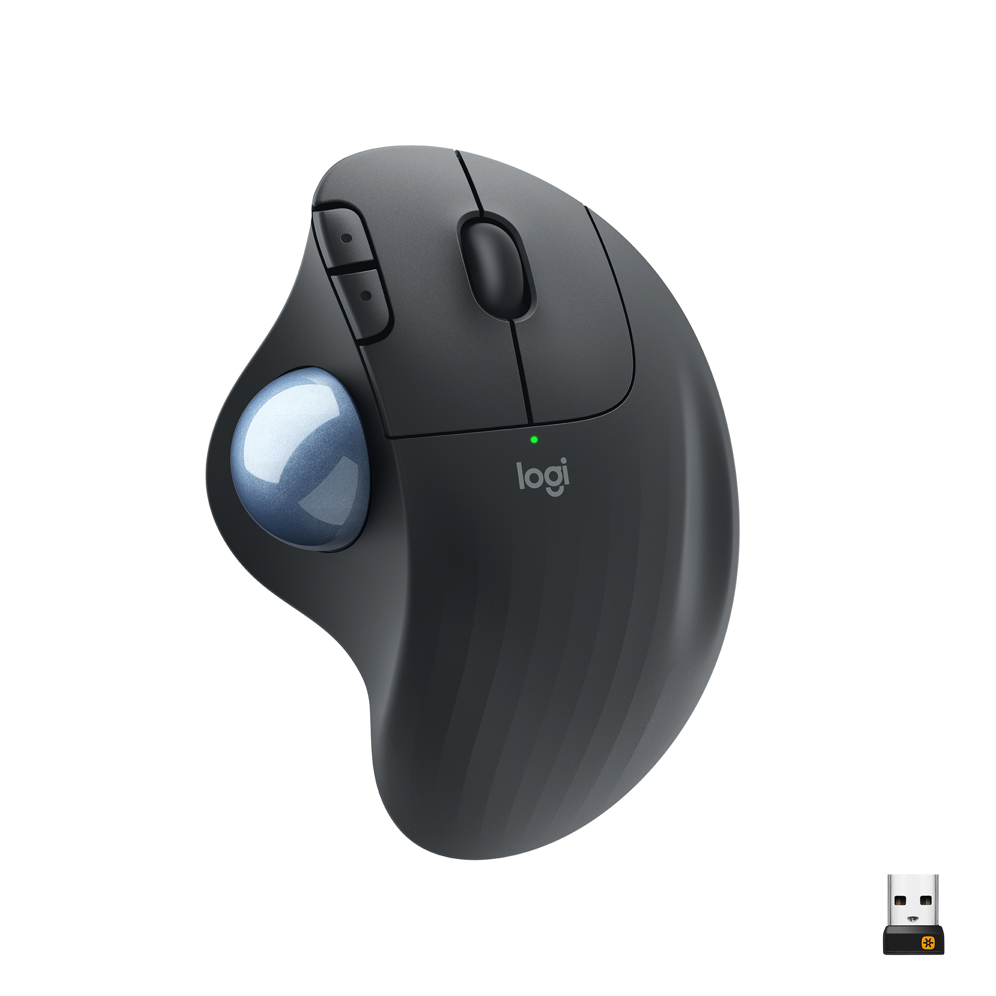 Logitech Ergo M575 mus Kontor Højre hånd RF trådløs + Bluetooth Trackball 2000 dpi