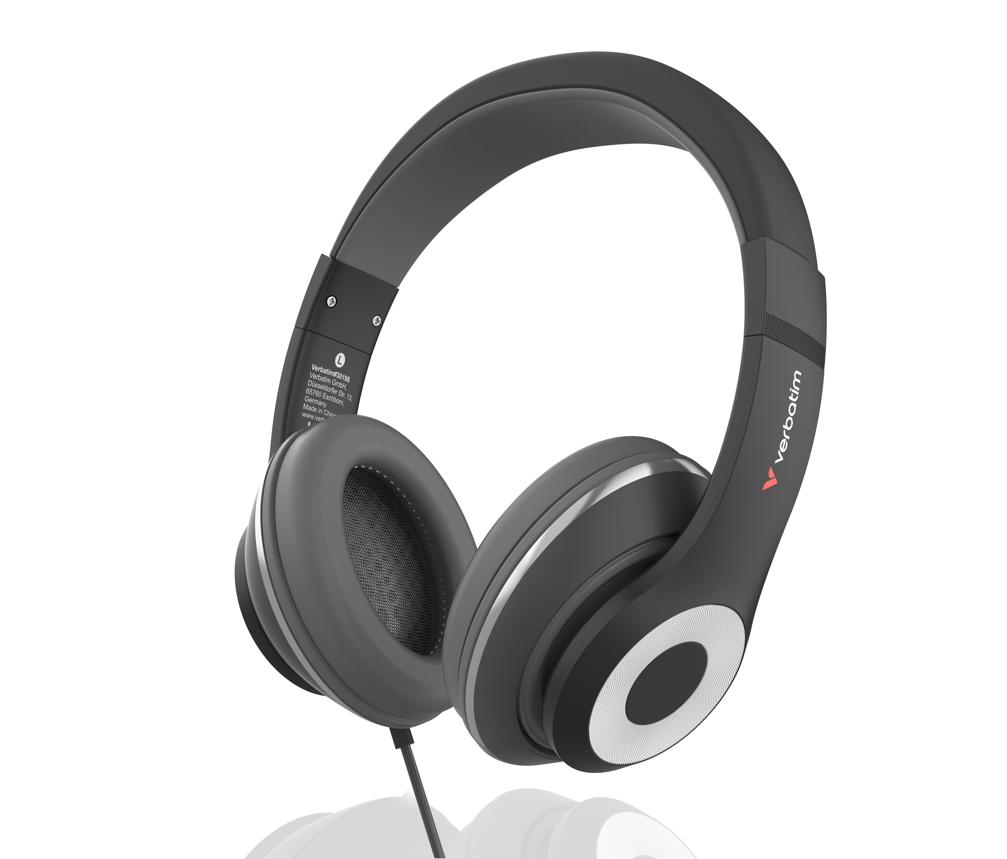 Verbatim 30198 hovedtelefoner/headset Ledningsført Musik/hverdag USB Type-C Sort