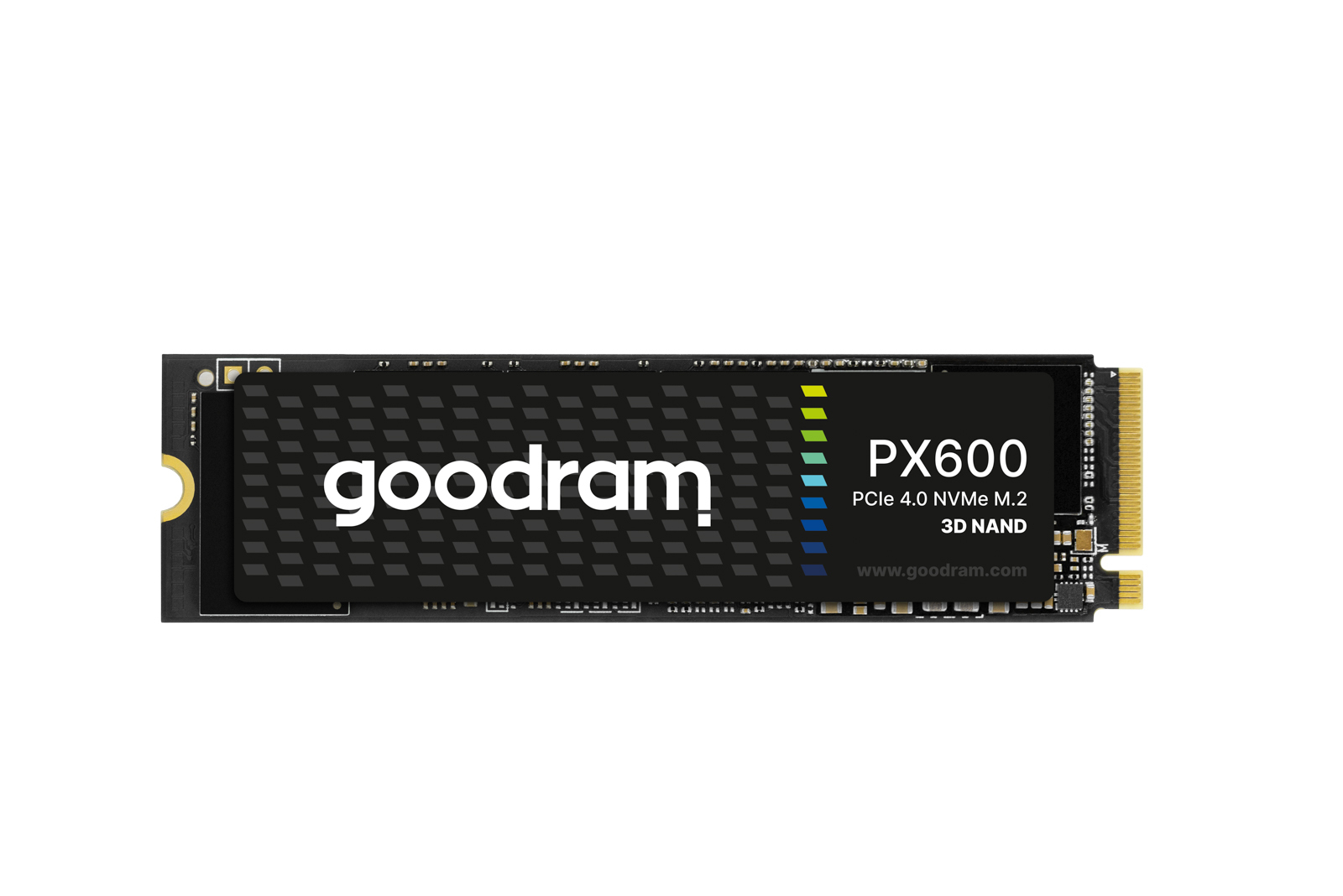 Goodram SSDPR-PX600-500-80 intern solid state drev 500 GB M.2 PCI Express 4.0 NVMe 3D NAND