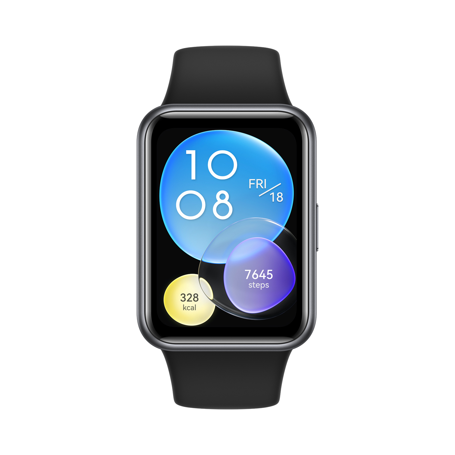 Huawei WATCH FIT 2 4,42 cm (1.74") AMOLED 33 mm Digital 336 x 480 pixel Berøringsskærm Sort GPS (satellit)