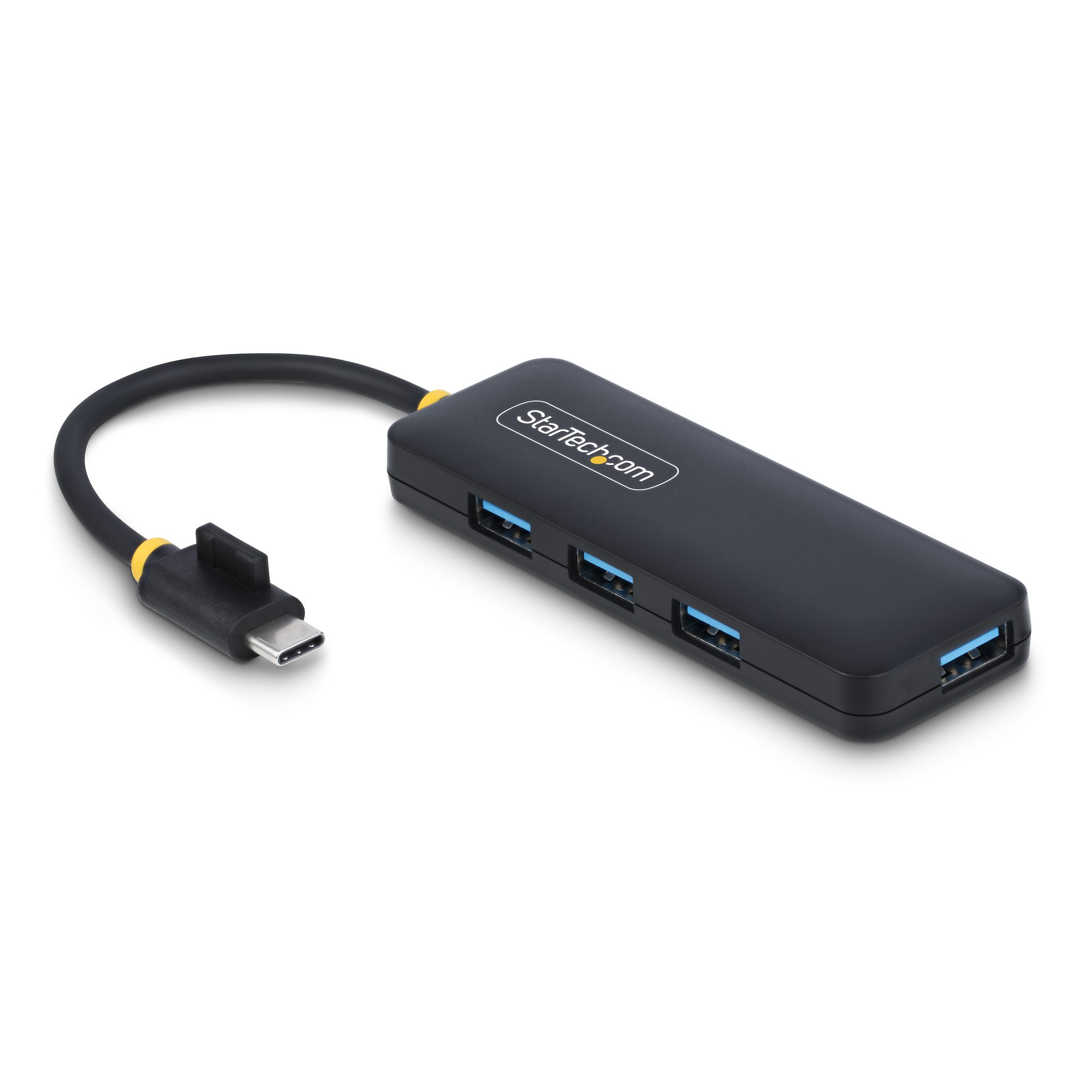StarTech.com H5C4A-USB-HUB interface hub USB 3.2 Gen 1 (3.1 Gen 1) Type-C 5000 Mbit/s Sort
