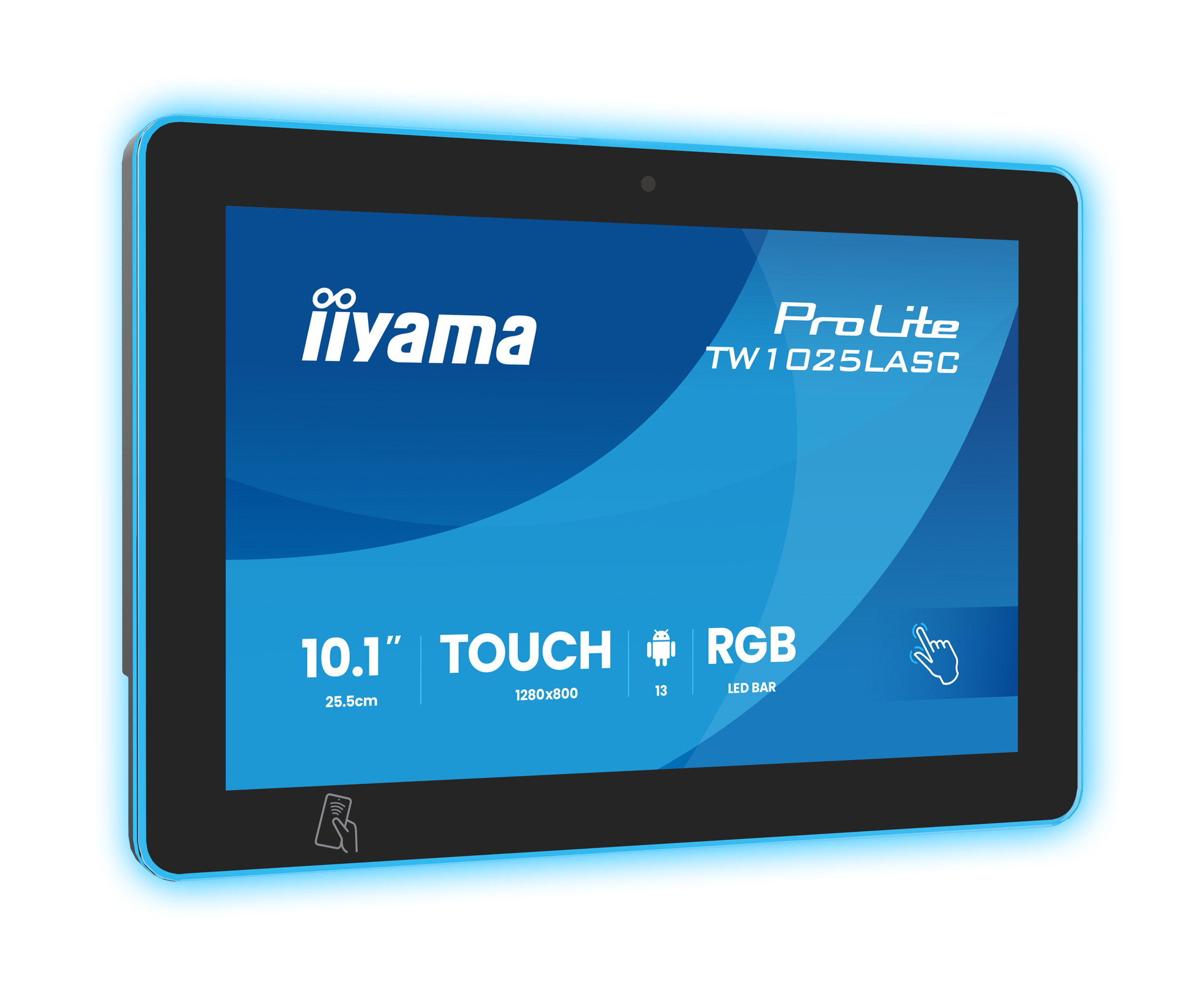 iiyama ProLite TW1025LASC-B3PNR computerskærm 25,6 cm (10.1") LED Berøringsskærm