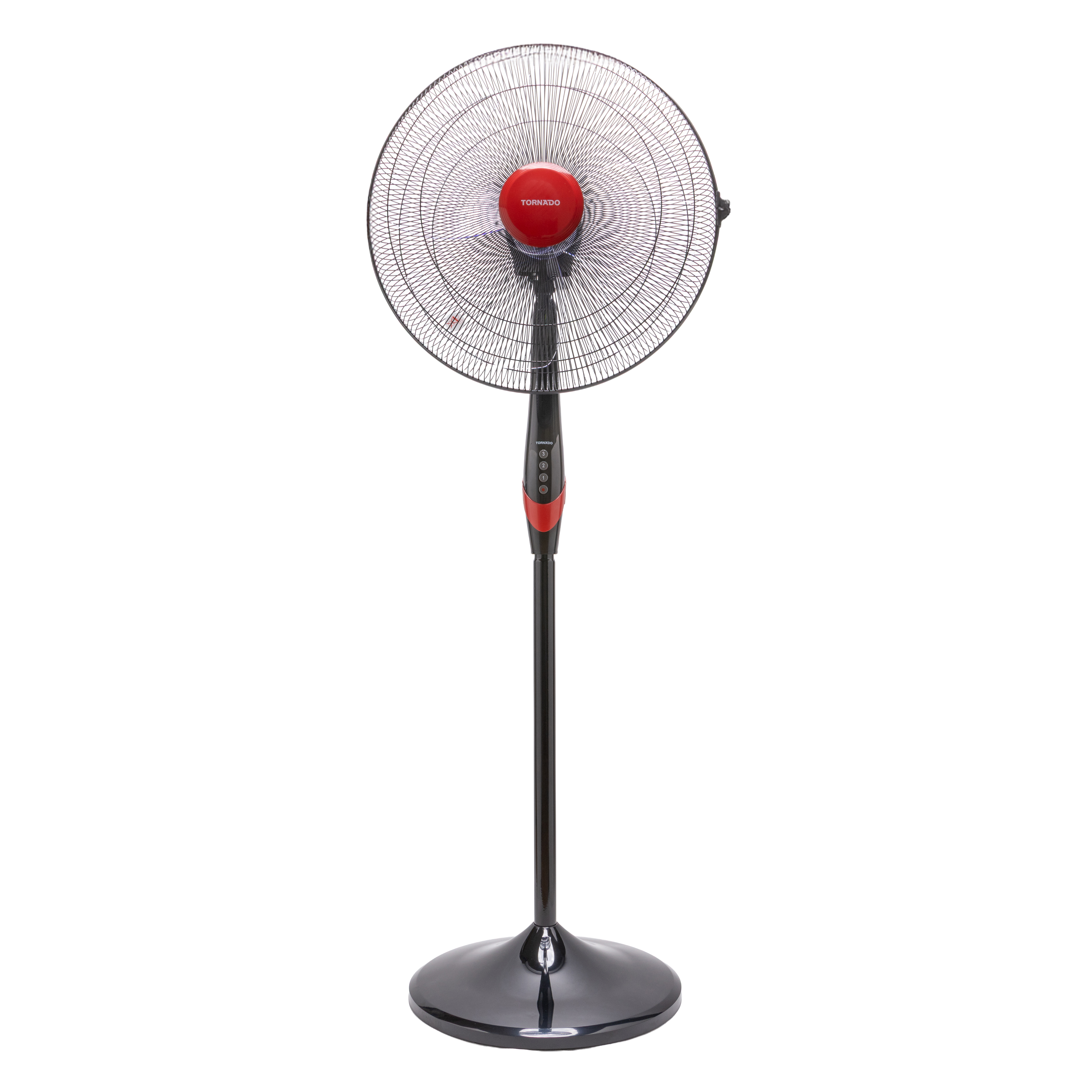 TORNADO TSF-18XW ventilator Sort, Rød