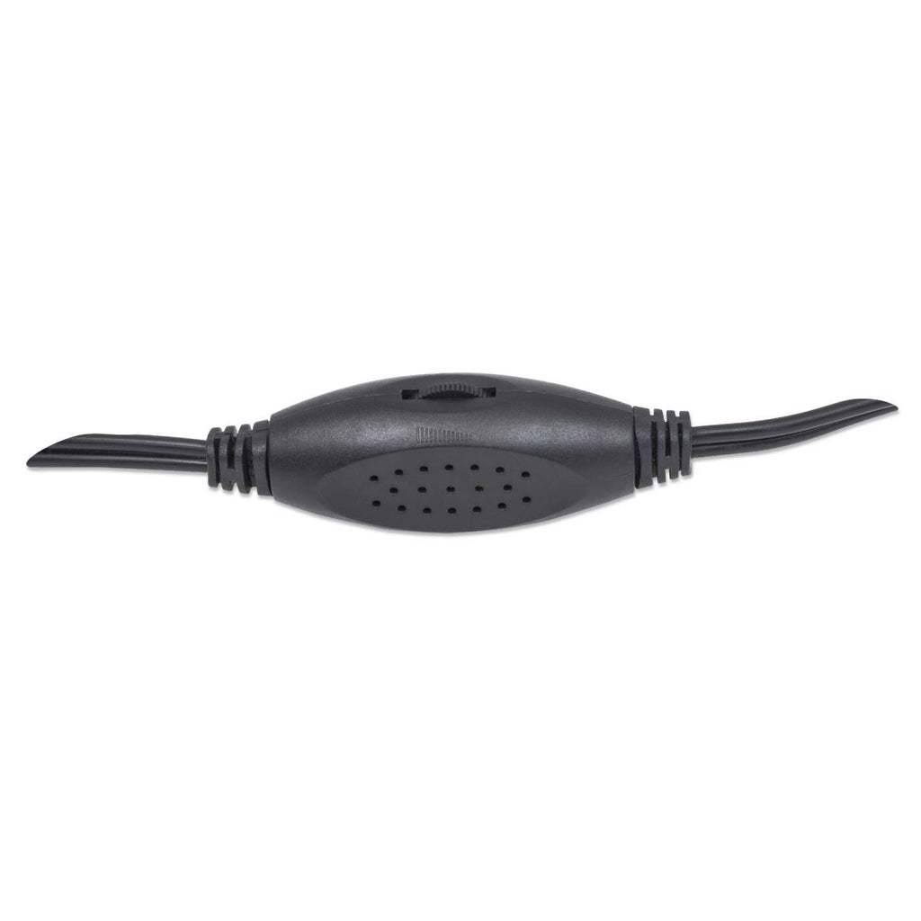 Manhattan 161435 højttaler Sort Ledningsført 6 W